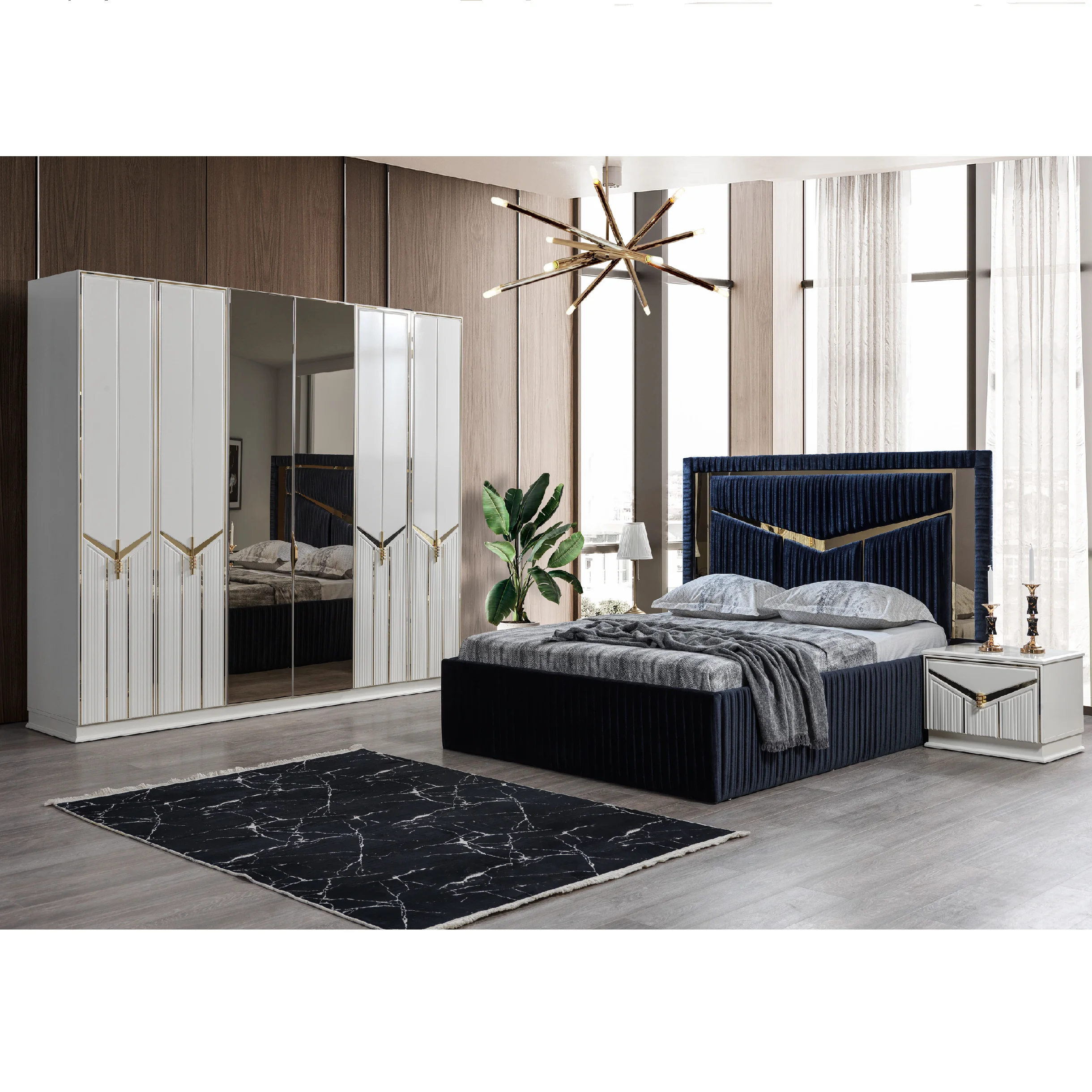 

*Luxury Wooden Bedroom Sets High Quality Comfortable Modern Divan Bed with Massage Feature for Hotel & Hospital Use