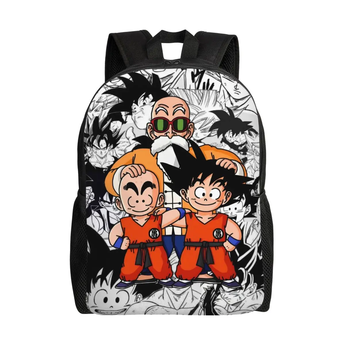 

Custom Goku Anime Backpack Men Women Fashion Bookbag for College School Cute Cartoon Bags