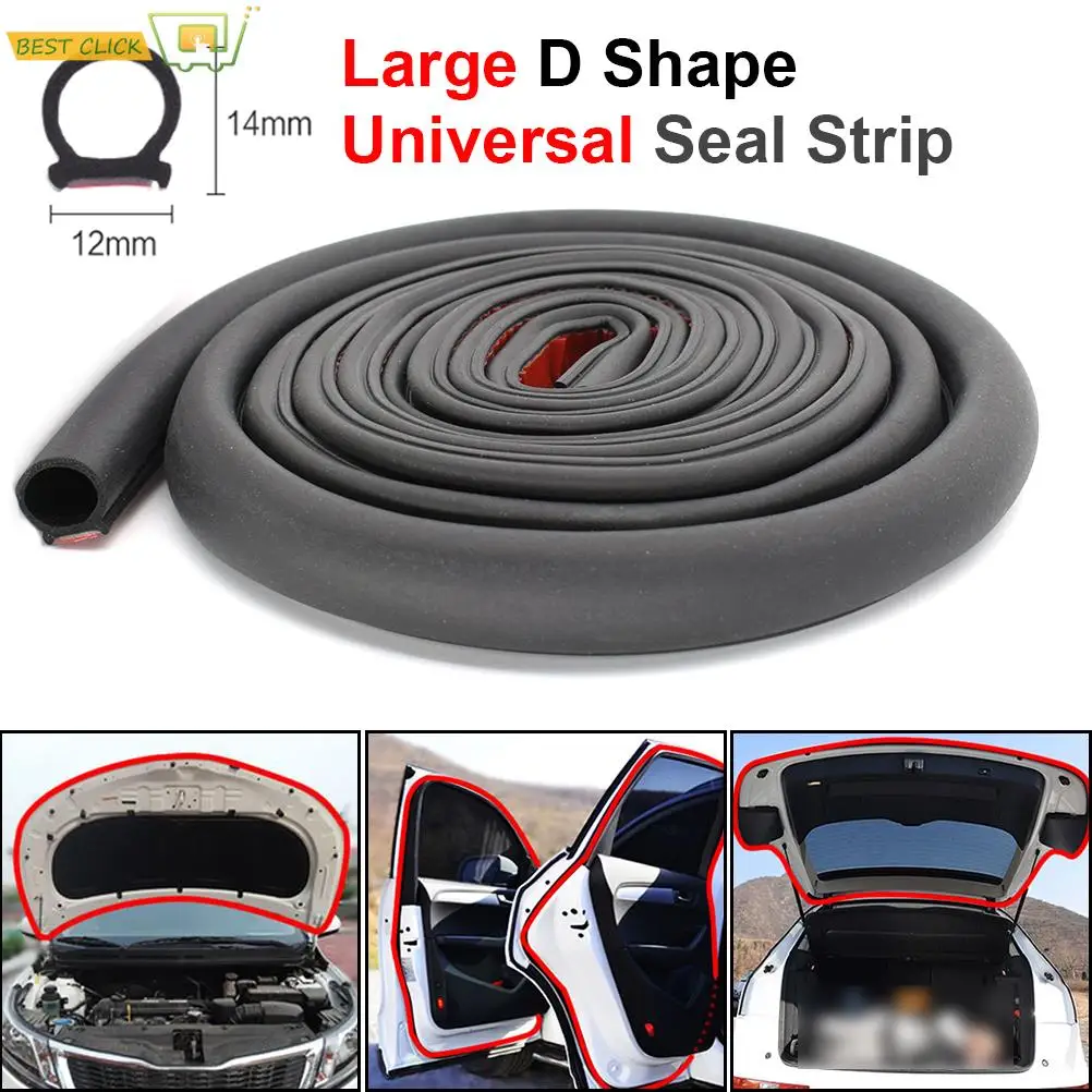 

Car Rubber Door Seal Strip D Type Car Door Seal Strip Universal Noise Insulation Epdm Rubber Waterproof Seals Auto\;[[;
