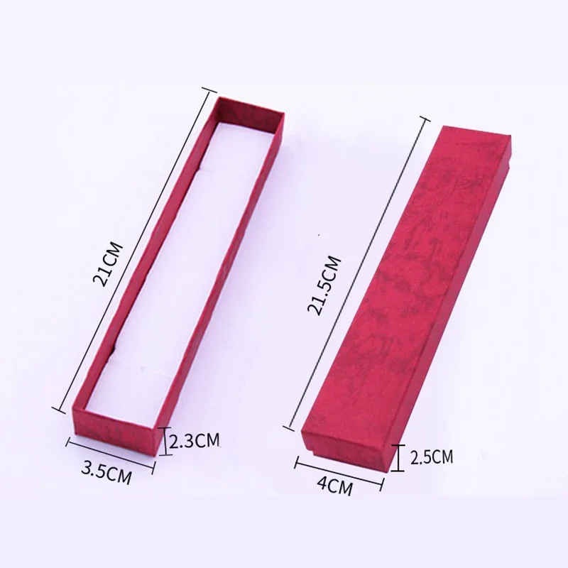12Pcs Jewelry Organizer Storage Gift Box Necklace Earrings Box Colorful Rectangle Cardboard Jewelry Set Boxes Packaging Case view 6