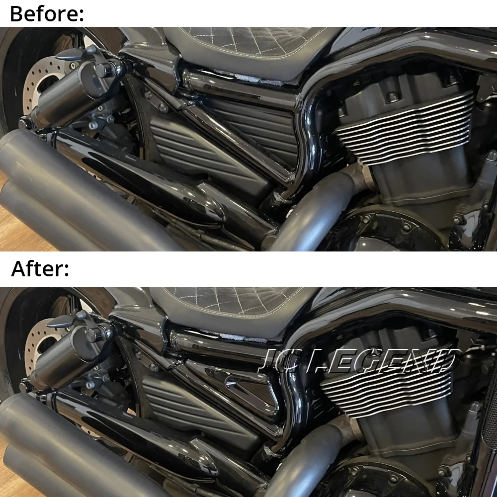 Motorcycle Cover Tank Side Frame Covers For Harley VROD V ROD V-ROD VRSCDX NIGHT ROD SPECIAL NRS 07-17 VRSCF MUSCLE 2009-2017