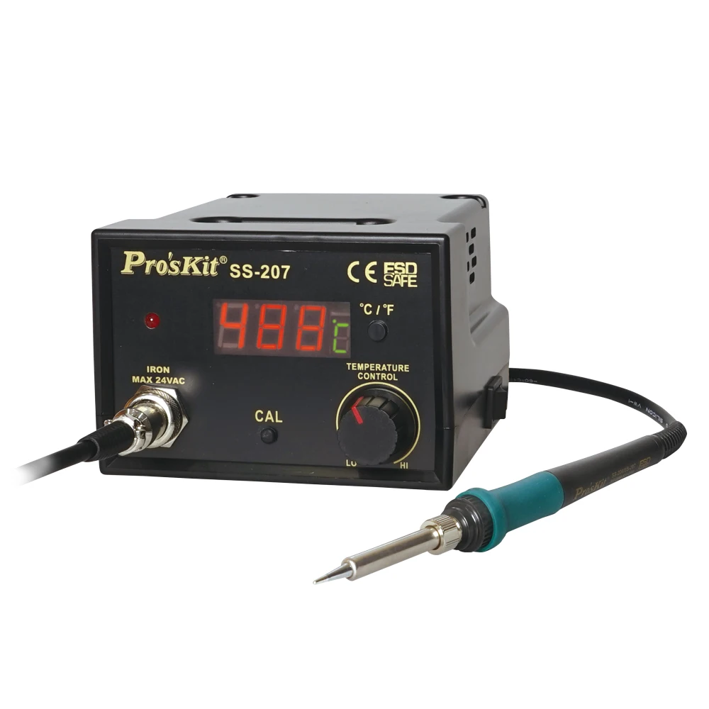 Pro'skit Anti-static temperature control welding table SS-207H digital display constant temperature welding table soldering iron