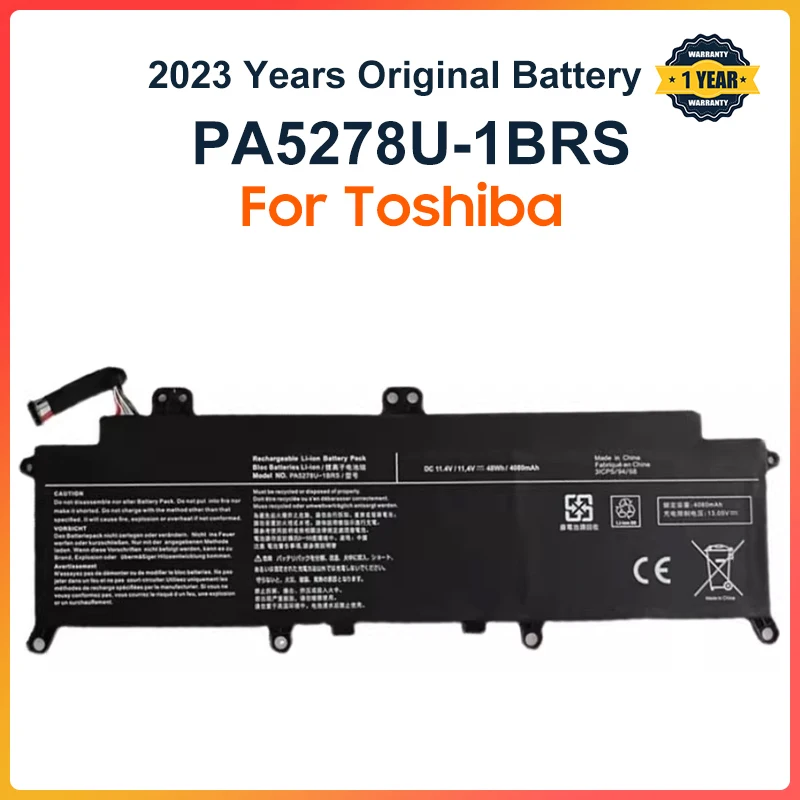 PA5278U-1BRS Laptop Battery for Toshiba Portégé X30-D-123 X30-E X30-F Tecra X40-D-11F X40-E X40-F X40-D-145 X40-D-14M