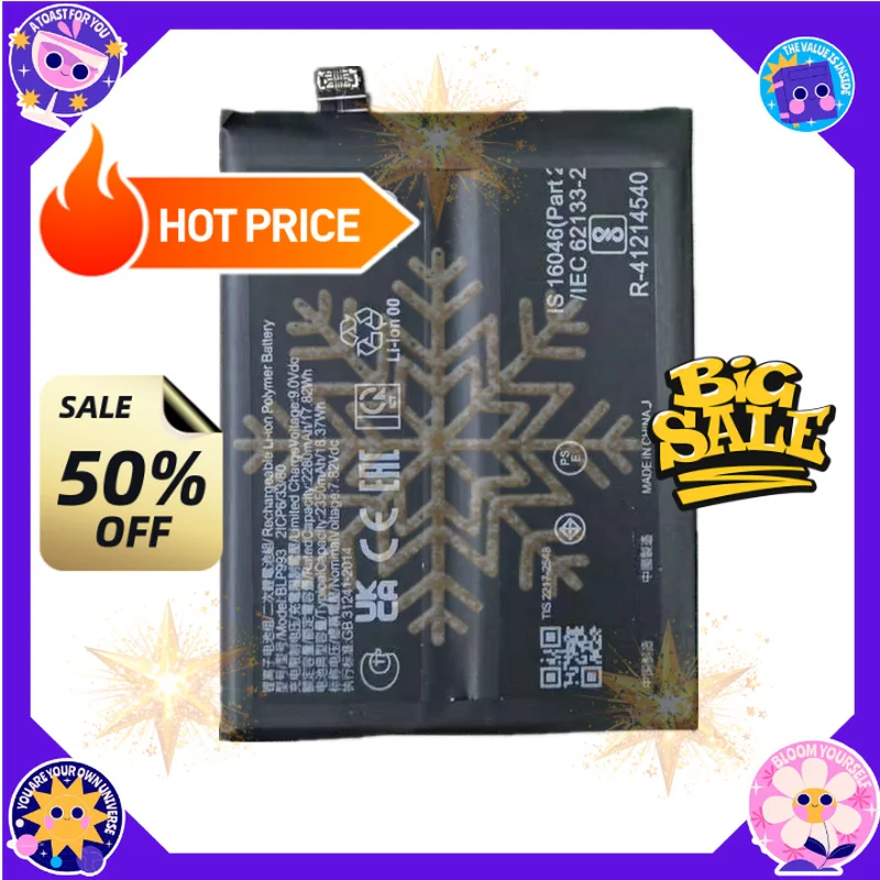 SWZY BLP995 BLP993 Battery for OPPO Reno 10/10 Pro Reno 10 Pro+ Mobile Phone Battery