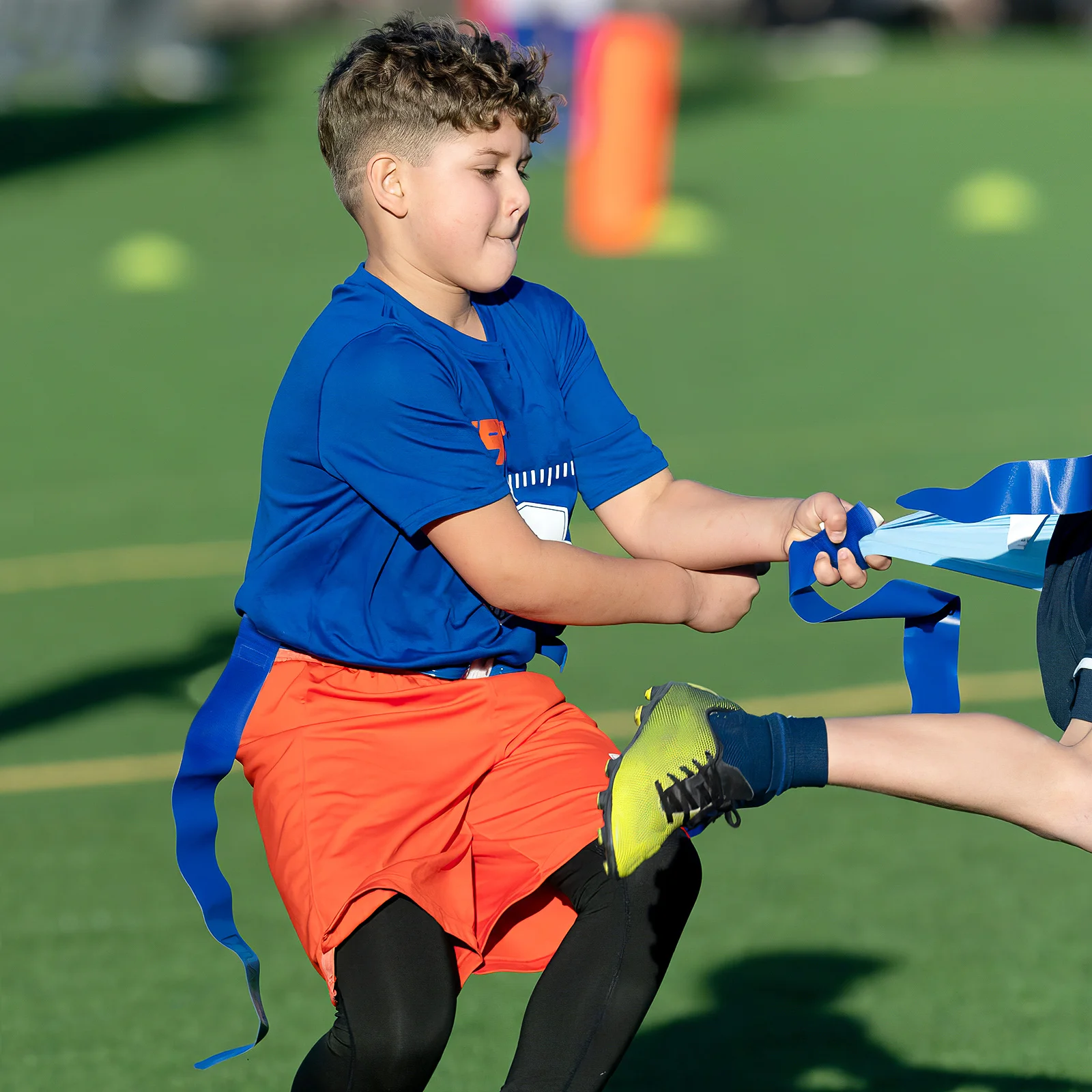 10 Uds. Equipo de fútbol juvenil, cinturones de jugador de fútbol, bandas de bandera de entrenamiento de juego
