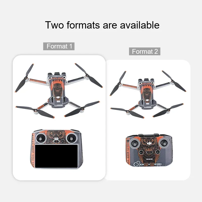 For Dji Mini 3 Pro Sticker Camera Drone Decals PVC Protective Film Remote Control Drone Stickers For Dji 3 Mini Pro Accessories