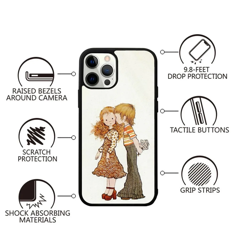 Art S-Sarah Kay Phone Case For iPhone 15,14,13,12,11,Plus,Pro,Max Mini Magsafe Magnetic Wireless Charging