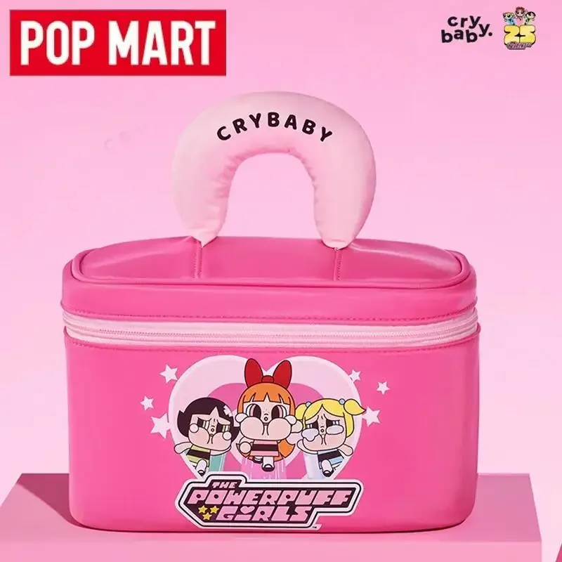 

POP MART Crybaby X The Powerpuff Girls Series Cosmetic Bag Lovely Surrounding Surprise Blind Box Mystery Box Original Guess Bag