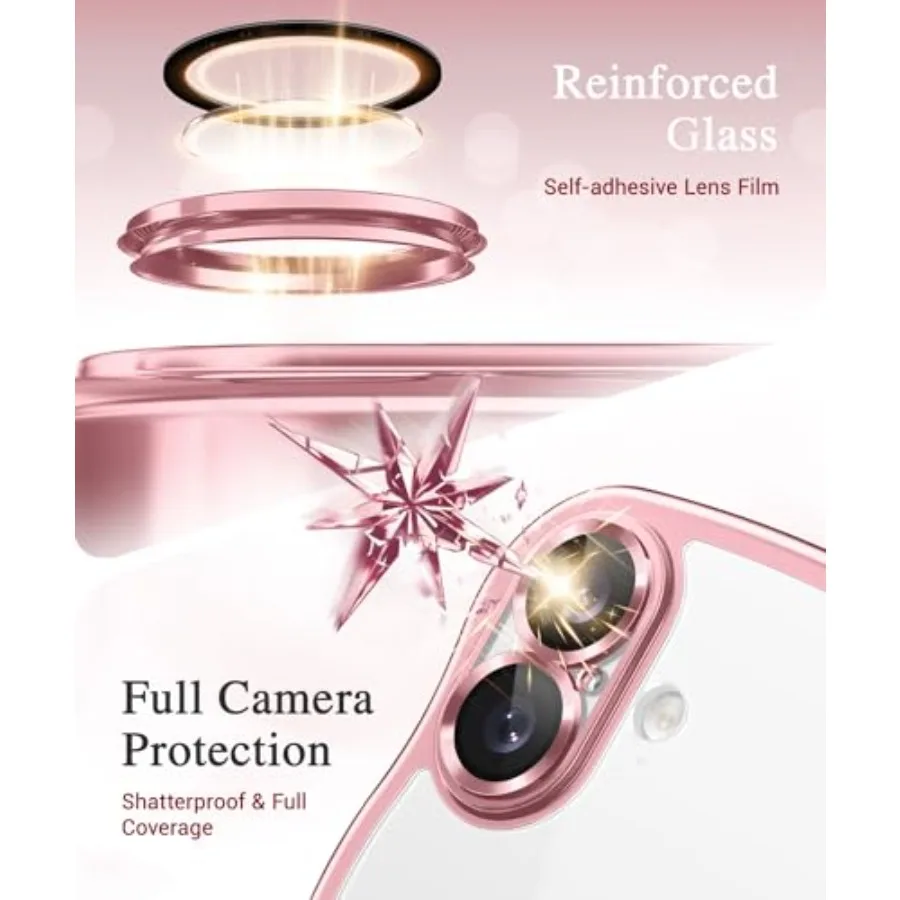 جراب iPhone 17 مع توافق MagSafe، حماية كاملة معززة للكاميرا، تصميم إطار مموج لطيف، نحيف مقاوم للصدمات