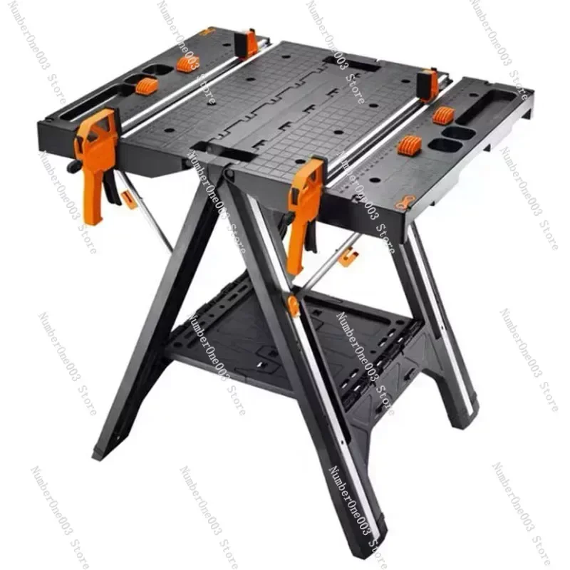 

NEW Load 135KG Multifunctional Folding Woodworking Workbench DIY Workbench Portable Tool Table Strong Clamping Force Tools