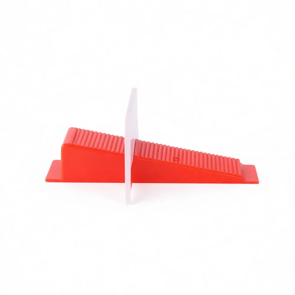 Construction Tile Leveling System Clips Floor Spacer Tool Heavy Duty Alignment Helper For Easy Tiling And Gap Fixing