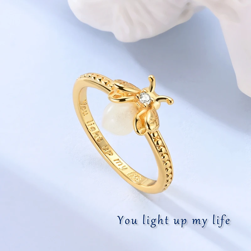 Women's 925 Sterling Silver Star Moon Heart Adjustable Ring