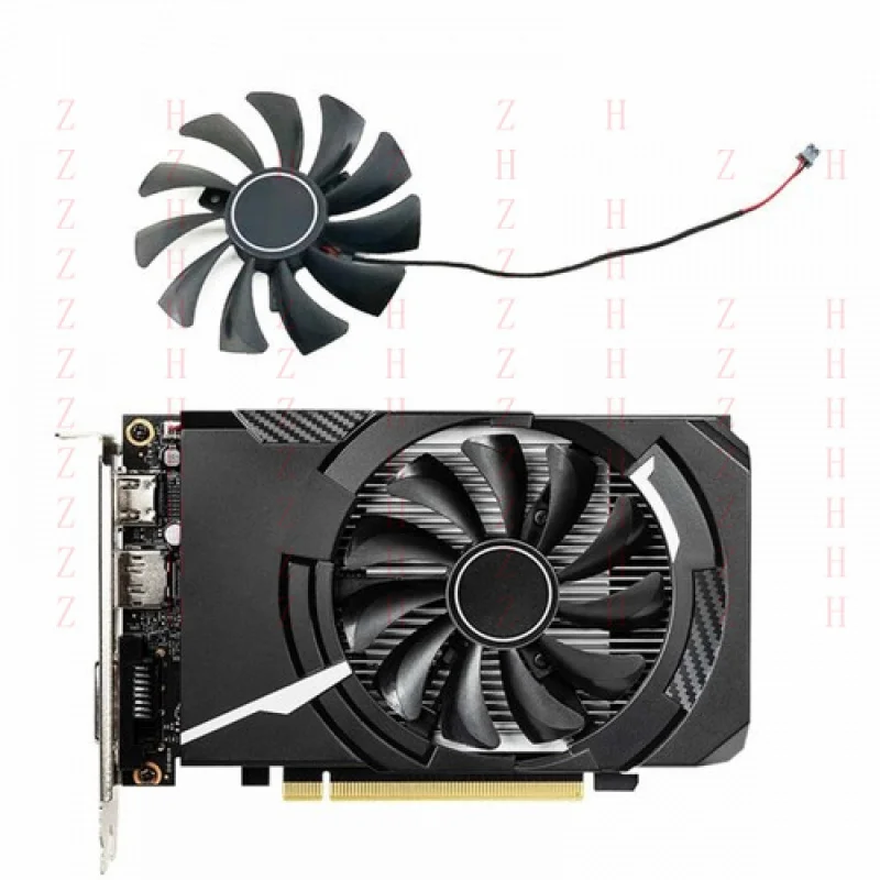 XXZ    1x HA9010H12C-Z 65mm 2Pin For GTX 1650 AERO ITX 4G OC Graphics Card Cooling Fan