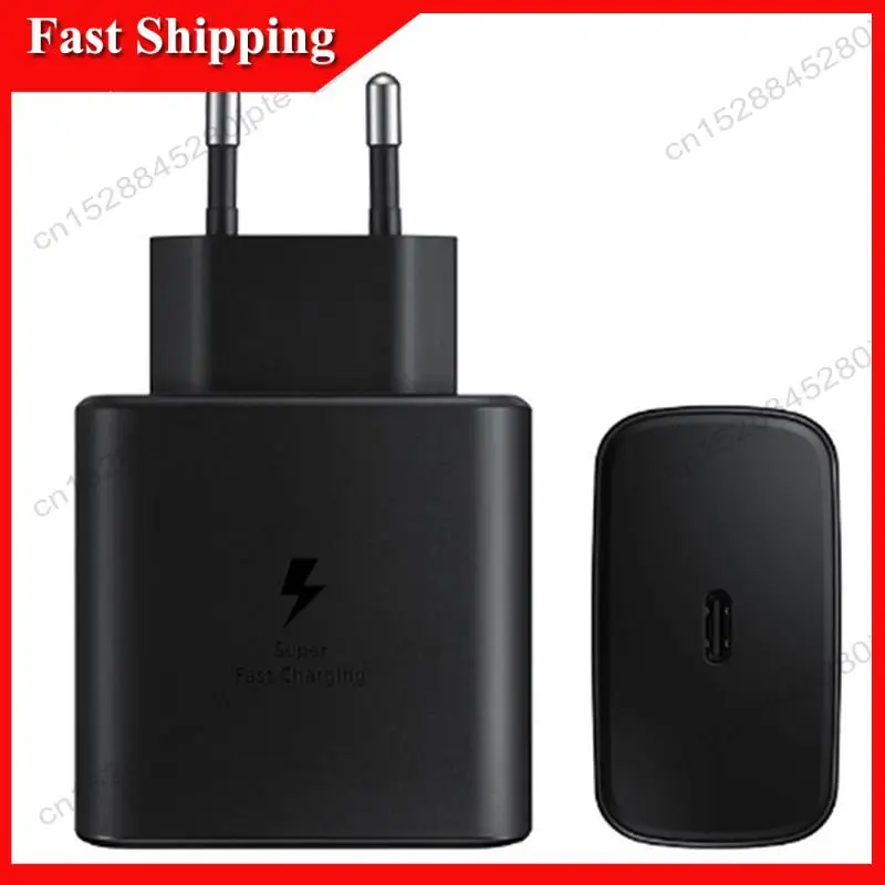 -ABUB Charger PD 25W Super Fast Charge EU Wall Power Adapter USB Type C For Galaxy S24 S23 Plus S20 S21 Ultra/FE A71 A91