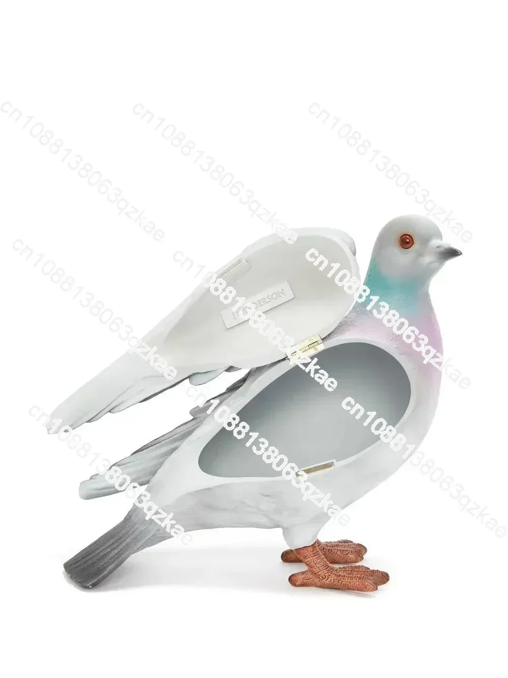 Handbag Was Taken by Pigeon Clutch Bag with Pigeon Bag Creative Bag Change