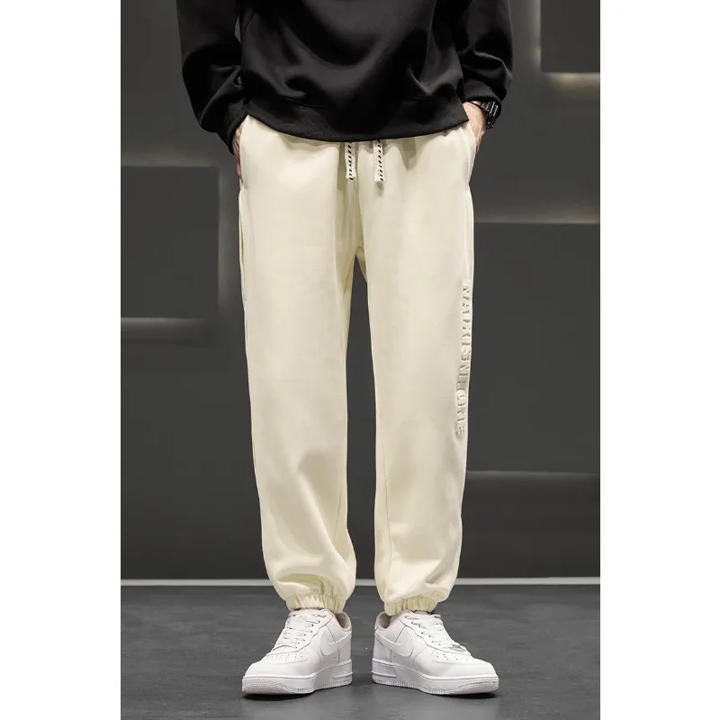 

Spring and Autumn Men's sports pants American casual plus-size sweatpants new knitted men's daily trousers Running pants Outdoor