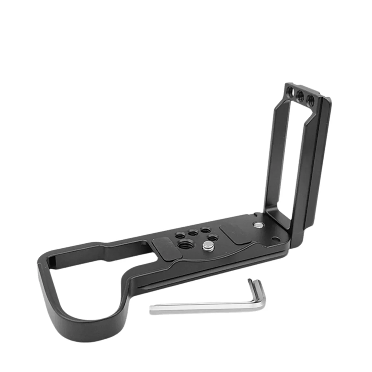 

N82R Camera Adjustable Vertical Quick Release L Plate/Bracket Holder Hand Grip for Panasonic S5II G9II Camera Black
