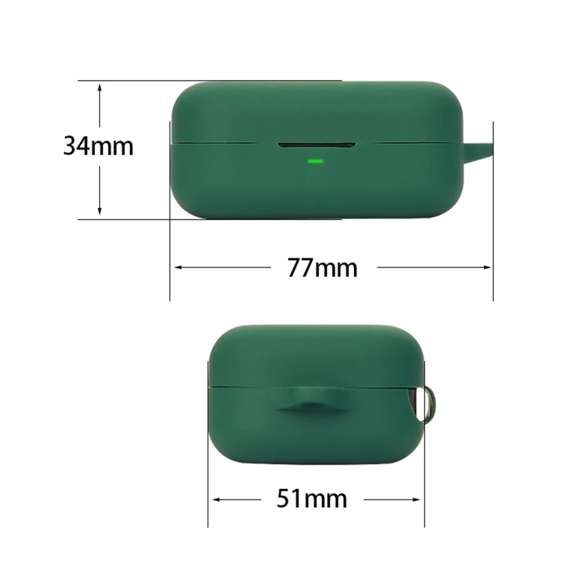 Silicone Protective Case for . Beoplay EX Headphone Protector Case Cover Shell Housing Anti-dust Sleeve
