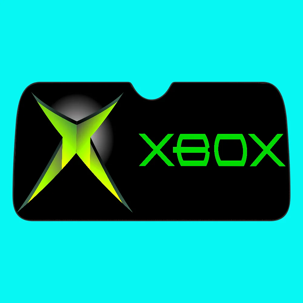الألعاب X-XBox سيارة ظلة الزجاج الأمامي نافذة أمامية قناع 70x130 سنتيمتر الشمس قناع الشمسية حماية منقوشة هدية الجدة سيارة #5