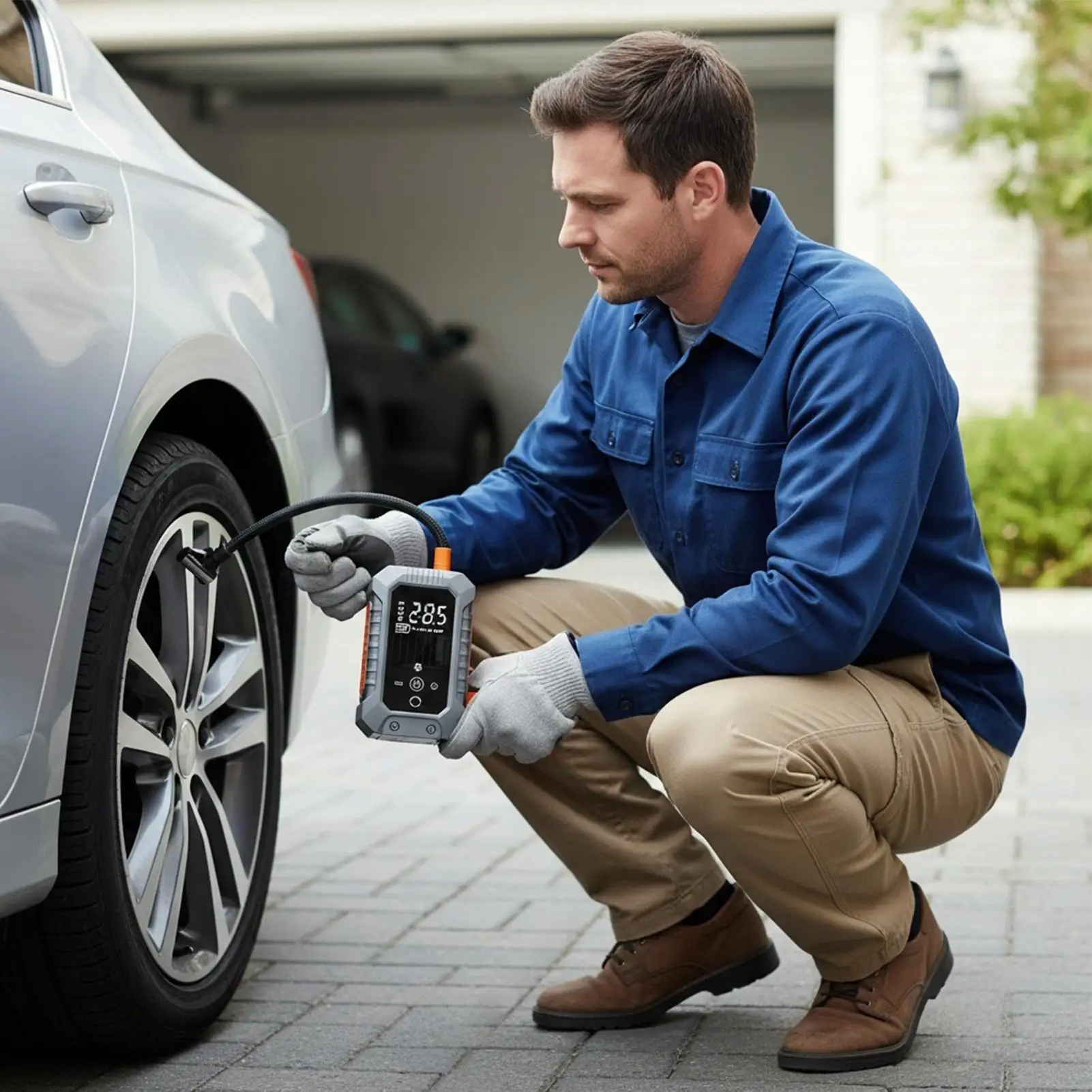 

Воздушный насос для автомобильных шин с цифровым манометром, автомобильный воздушный насос для шин, портативный насос для велосипеда, седана, внедорожника, шарики, надувные игрушки