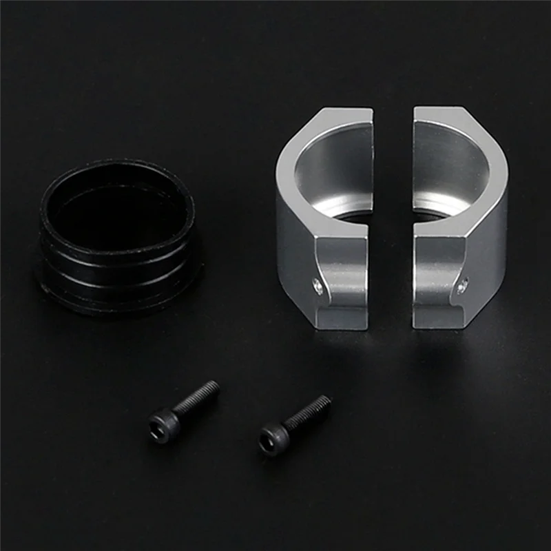 CNC 금속 공진 튜브 클램프 키트 (1/5 HPI 로펀 바하 로반 킹 모터 바하 5B 5T 5Sc RC 자동차 레이싱 부품용)