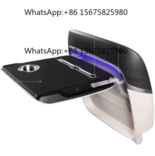 Luxury Car Interior Accessories Back Seat T able Board with Wireless Charger and Atmosphere Light