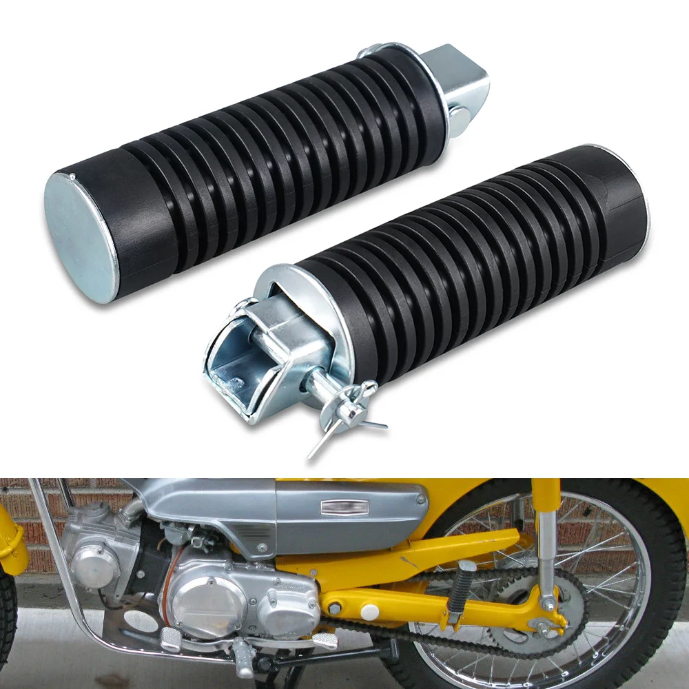 Motorcycle Replace 50700-397-000 Footpeg Rear Foot Peg Pedals Footrests for Honda CT90 Trail XL250 XL350 GL1000 Z50A CA72