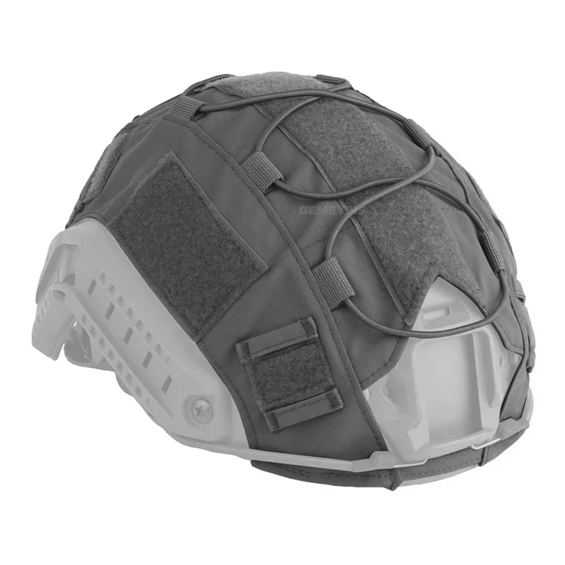 SNELLE Tactische Helmhoes Lichtgewicht Outdoor Jacht Schieten Wargame Helmen Doek Camouflage Paintball Helmhoes