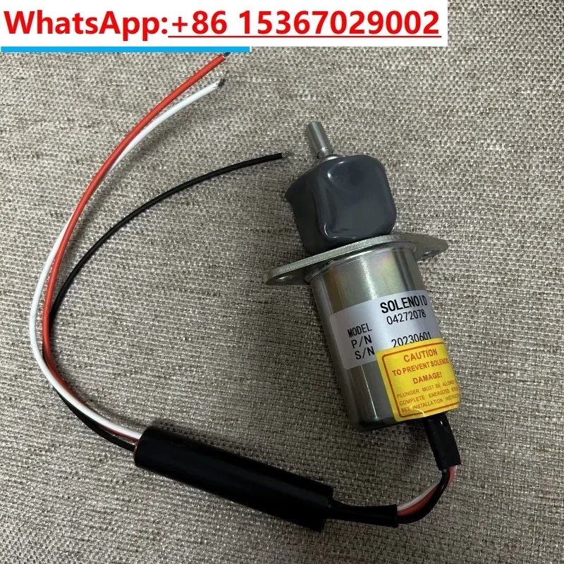 

12V Fuel Shutoff Solenoid 04272078 0427 2078 High quality