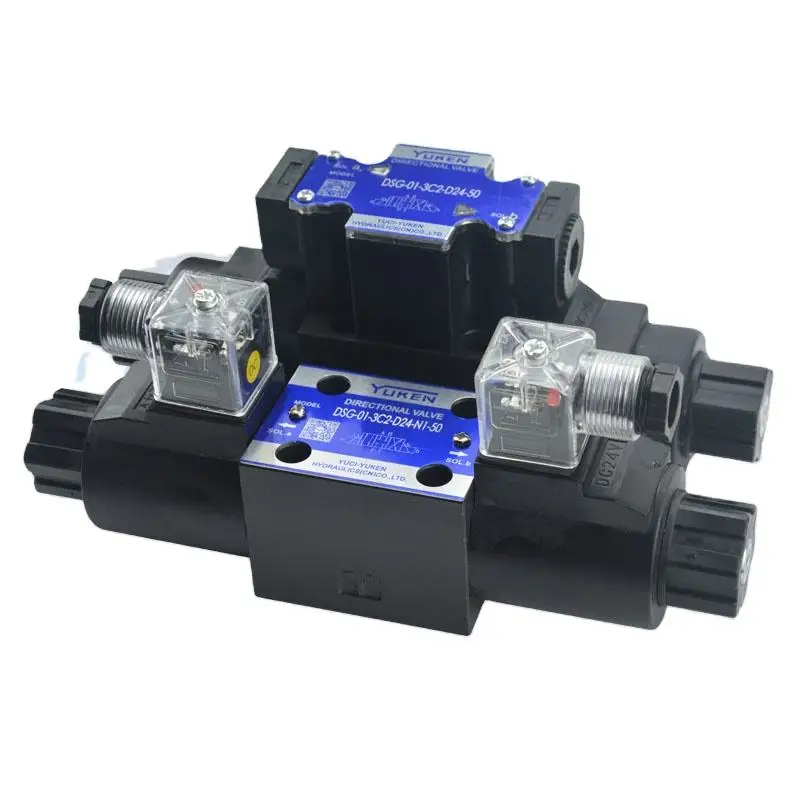 

YUKEN Hydraulic Solenoid Valve DSG-01/02/03-2B2 3C23C33C43C60-DL DC24 AC220