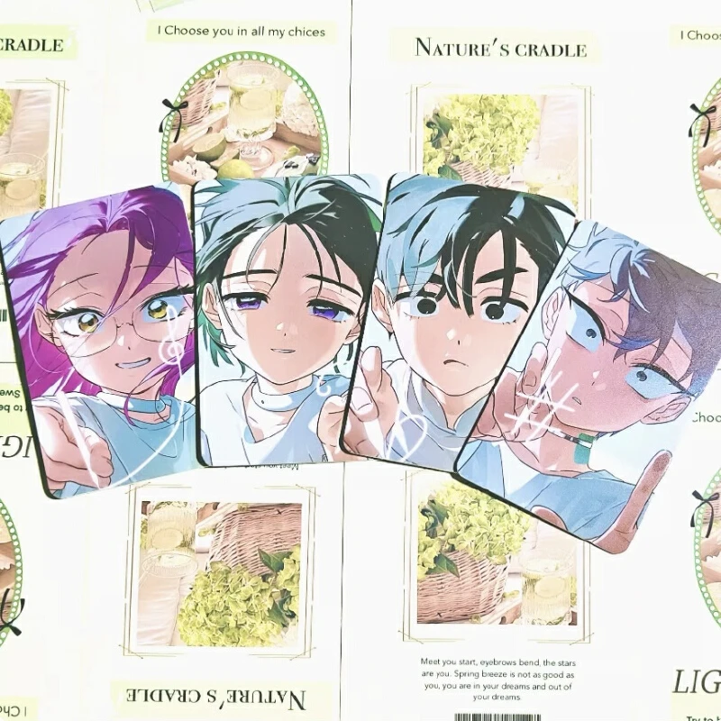 

hot sale Alien Stage Till Mizi Ivan Love Bean Small Card Model Toys Birthday Gift Alien Stage Small Card Collectible customized