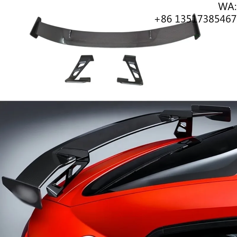 

Dry Carbon Fiber Rear Spoiler, Trunk Spoiler Suitable for Audi TT/TTS/TTRS