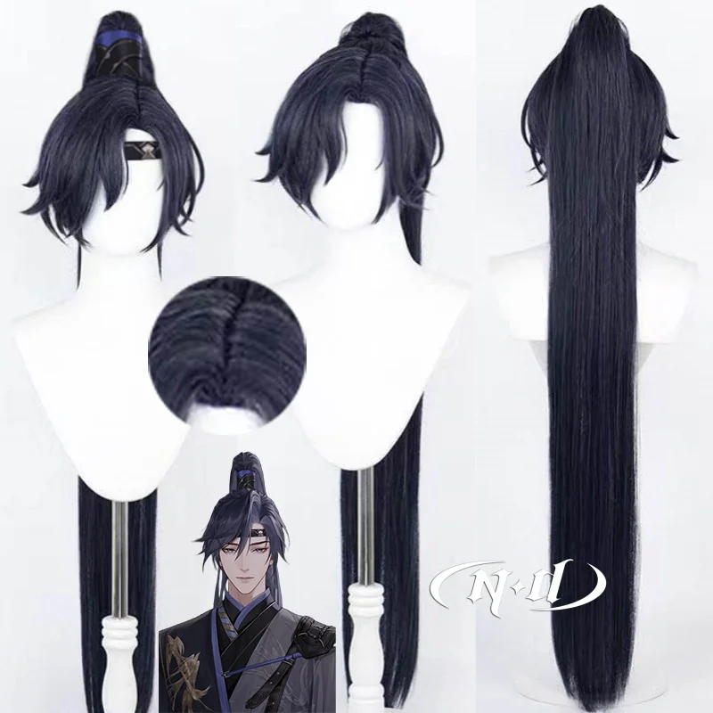 

ND Ashes of the Kingdom Fu Rong Косплей Парики Dai Hao Yuan Косплей Парики для волос для игры Comic Con Coser Костюм Партия Синтетический