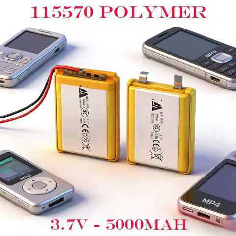 115570 5000mAh lithium polymer battery 3.7V soft pack battery suitable for equipment electronic equipment tablet DVD battery