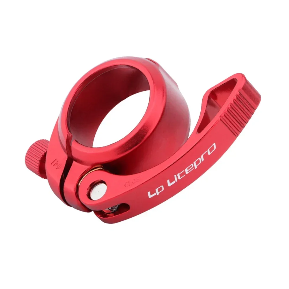 High Quality Strong And Durable Seat Post Clamp MTB Road Bike 1 Pcs Black/red/silver/gold Easy To Lock Outdoor