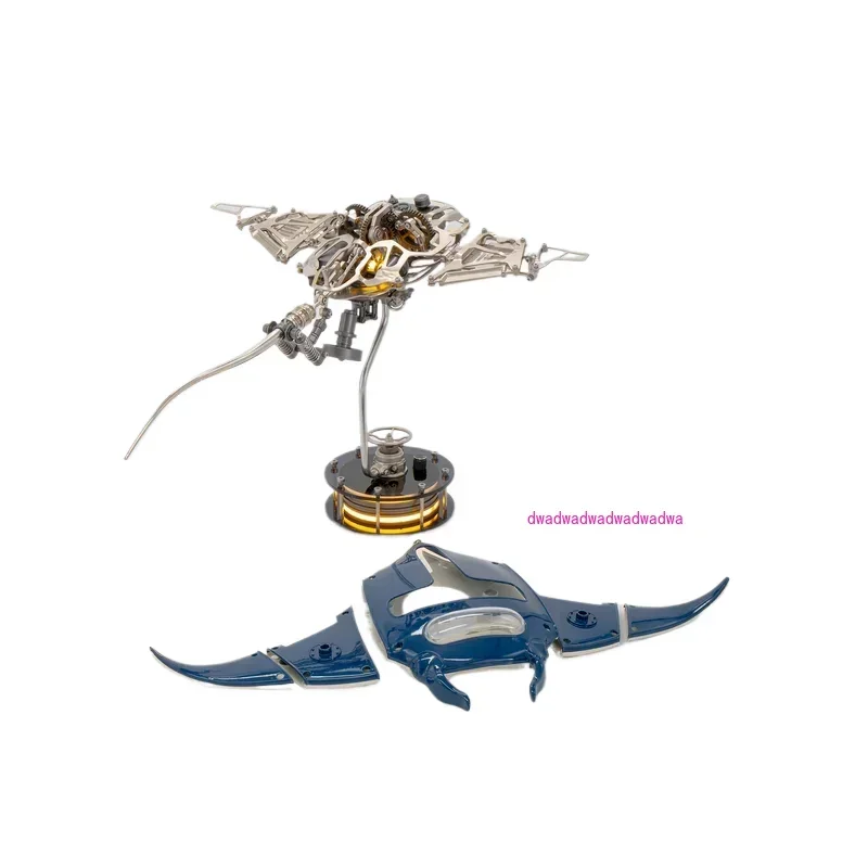 

Devil Fish Metal Assembly Model 3D Jigsaw Simulation Movable Toys.
