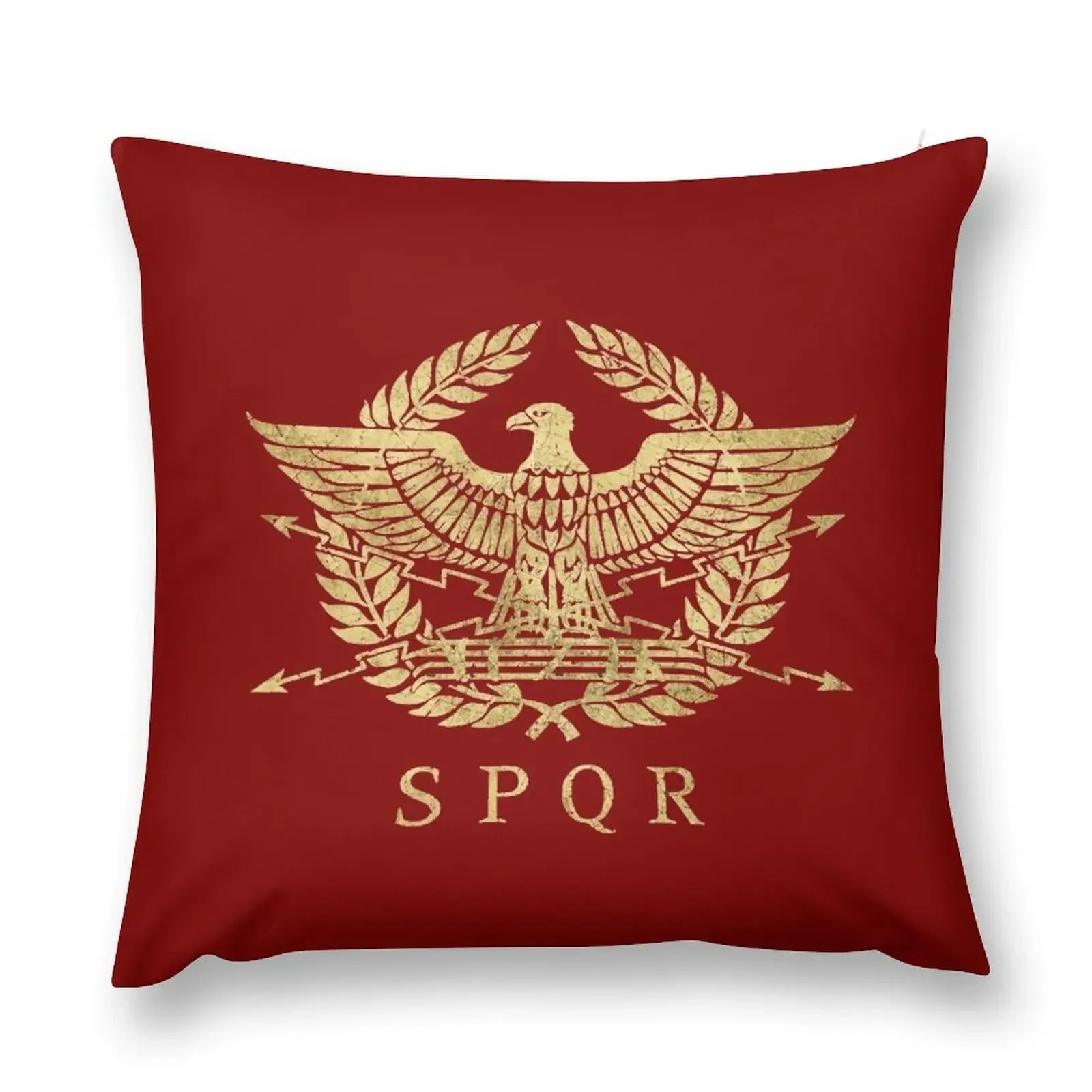 

Roman Empire Emblem V01 Throw Pillow bed pillows christmas ornaments 2025 pillow