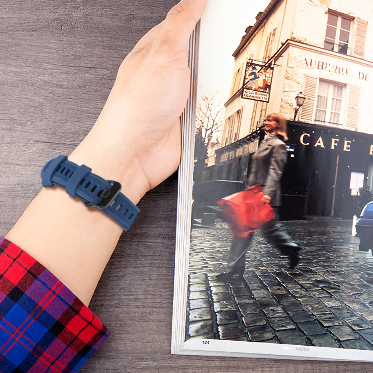 Forerunner 945 Strap Replacement Silicone Smart Watch Bands Woven Wrist Fitness Man