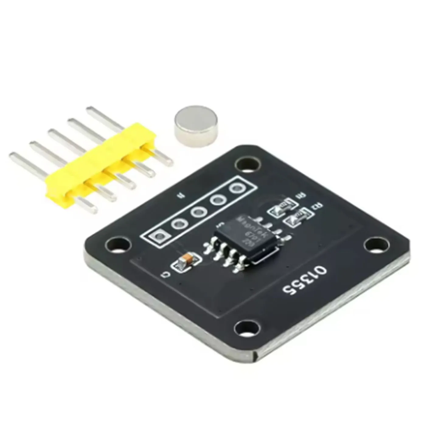 1~50Pcs MT6701 Magnetic Encoder Module 14Bit High Precision Magnetic Induction Angle Measurement Sensor Replacement For AS5600 view 3