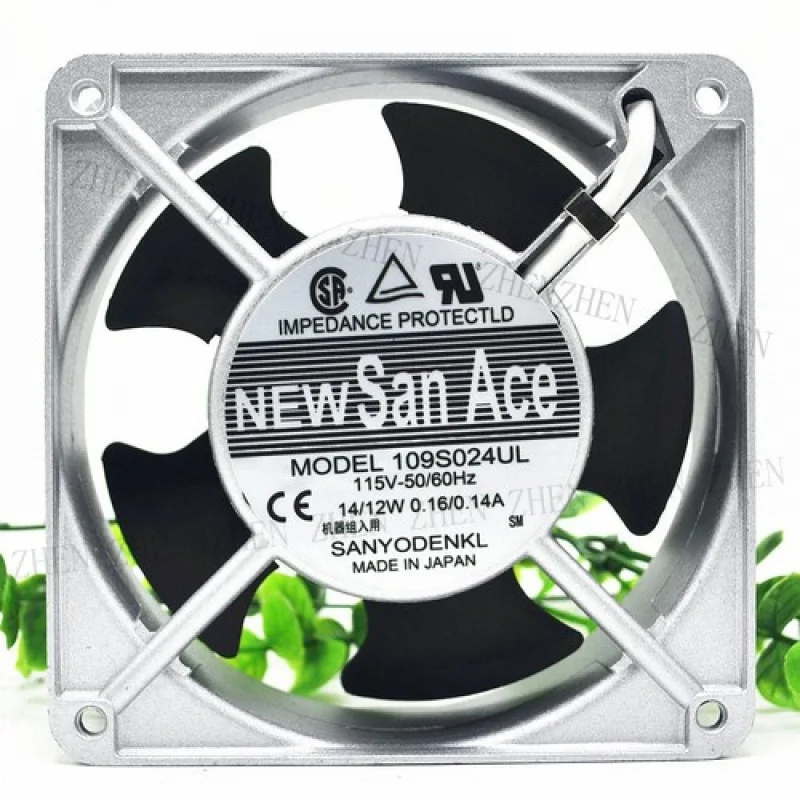 

Y 1 шт. новинка для SANYO 109S024UL 115 В 14/12W120*120*38 вентилятор с алюминиевой рамой # QW.