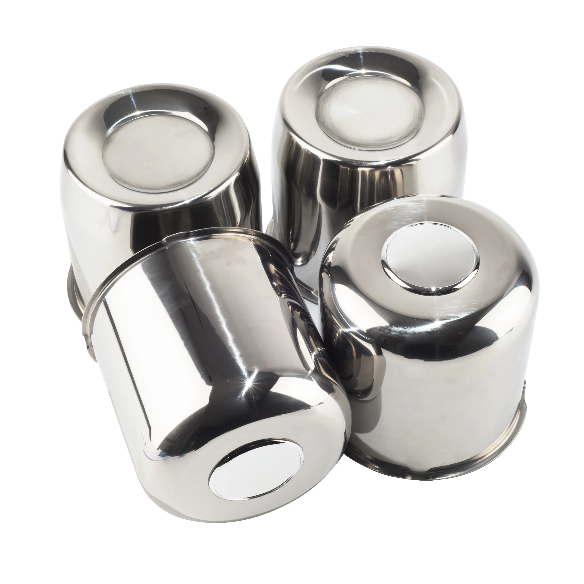 CF Performance 2 Stück/4 Stück Nabe 130 mm (5,15 Zoll) Edelstahl PUSH-THRU HUB MITTELKAPPE für LKW SUV RV Felgenkombinationszubehör – Detail 12