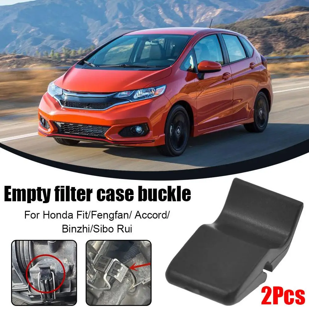 For Honda Fit Air Cleaner Box Housing Clip Clamp Automotive Fit Plastic Air Size Clip Fix Quick ABS Black Compact Filter H6T7