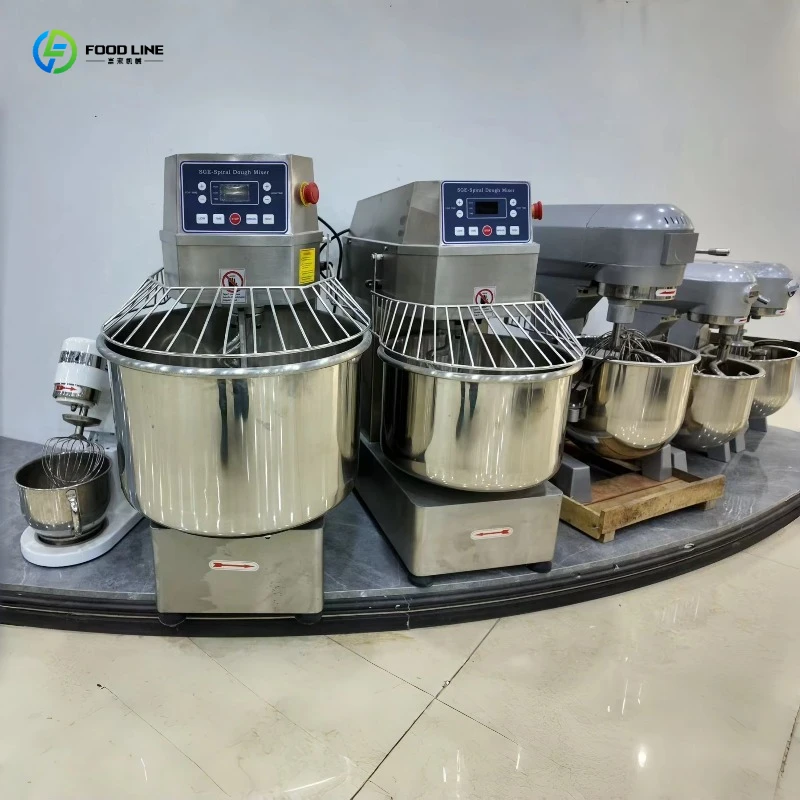 FL Dough Mixer Commercial Heavy Duty Stainless Steel 30L 110V Planetary High Torque for Biscuit Pastry Bakery