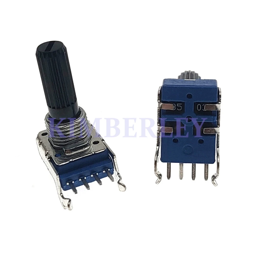 

2 Piece RK11 Type Horizontal Single 4 Pin Potentiometer B50K With Midpoint B503 Volume Control Amplifier Adjustment Shaft 20MM