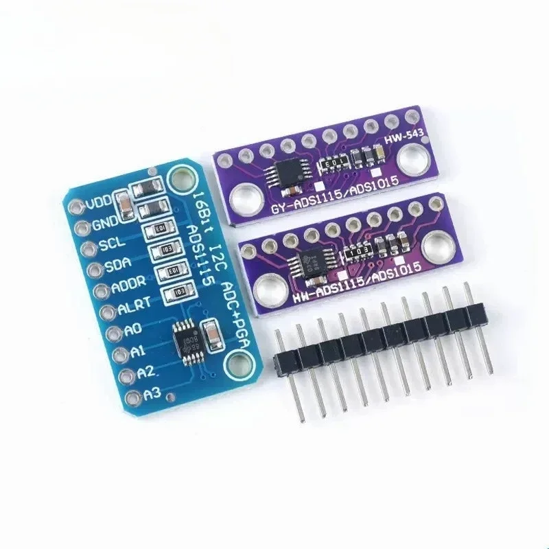 5pcs ADS1115 16 Bit I2C Module Precision ADC 4 Channel Development Board Pro Gain Amplifier 2.0V to 5.5V For arduino RP