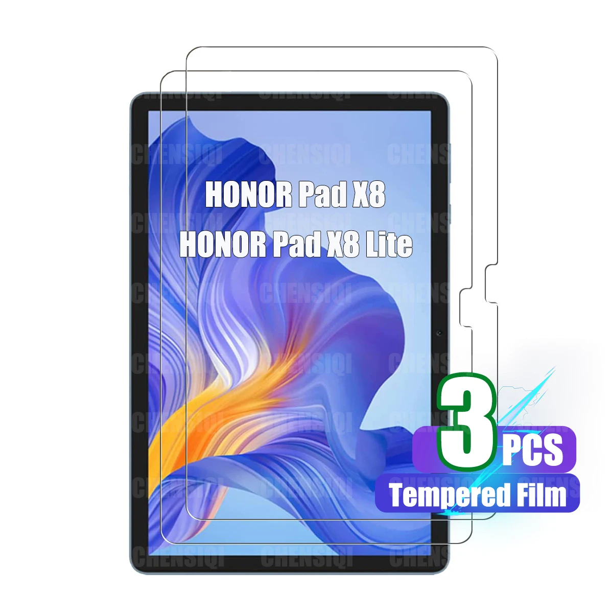 

Screen Protector for HONOR Pad X8 2022(10.1") Tempered Glass Film for HONOR Pad X8 Lite (9.7 inch)