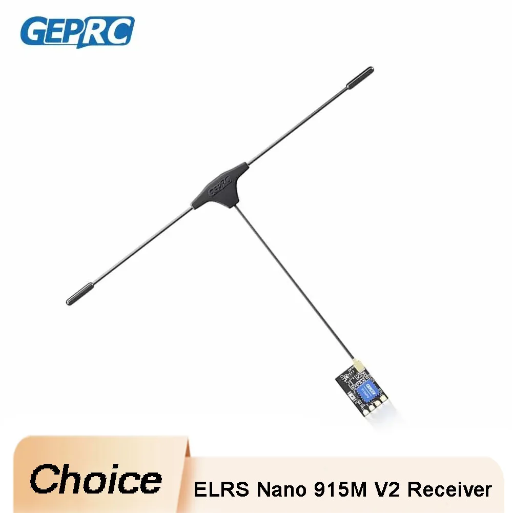 

Приемник GEPRC ELRS Nano 915M V2 — ExpressLRS с открытым исходным кодом, 915 МГц/868 МГц, стабильный сигнал дальнего действия для квадрокоптеров DIY FPV и Dro