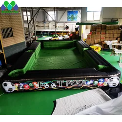 Hot Selling Human Inflatable Snooker Football/Soccer Table Pool Portable Snookball Funny Indoor Outdoor Sport Games