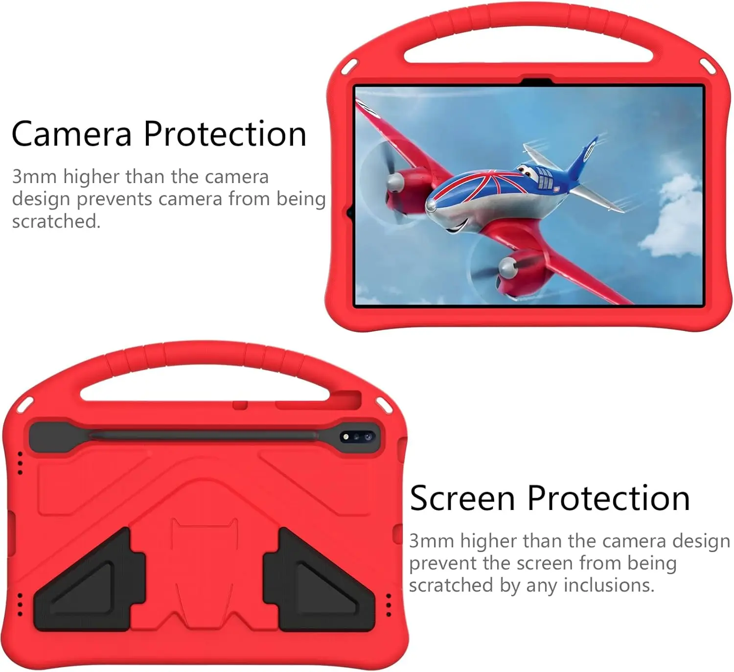 حافظة أطفال خفيفة الوزن مقاومة للصدمات من مادة EVA لهاتف سامسونج جالاكسي تاب S11 Ultra 14.6 2025 SM-X930 X936B 14.6 بوصة #2