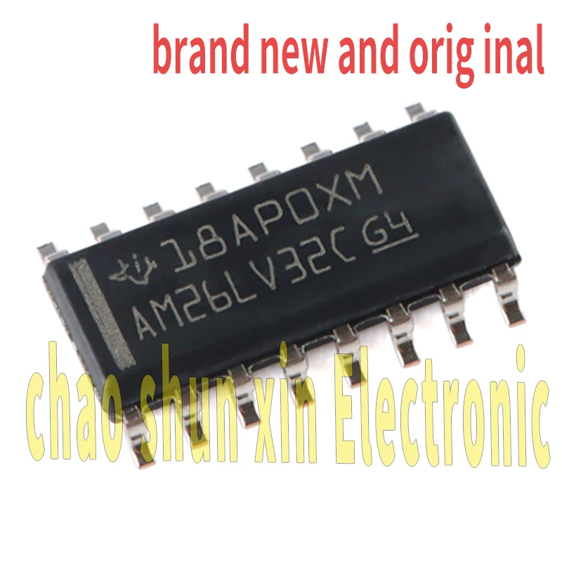 

Am26Lv32Cdr Brand New Genuine Soic-16 Four-Way Differential Line Receiver Chip
